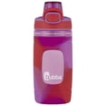thumbnail image 1 of bubba Flo Kids Water Bottle with Silicone Sleeve, 16 oz., Watermelon and Wild Berry, 1 of 5