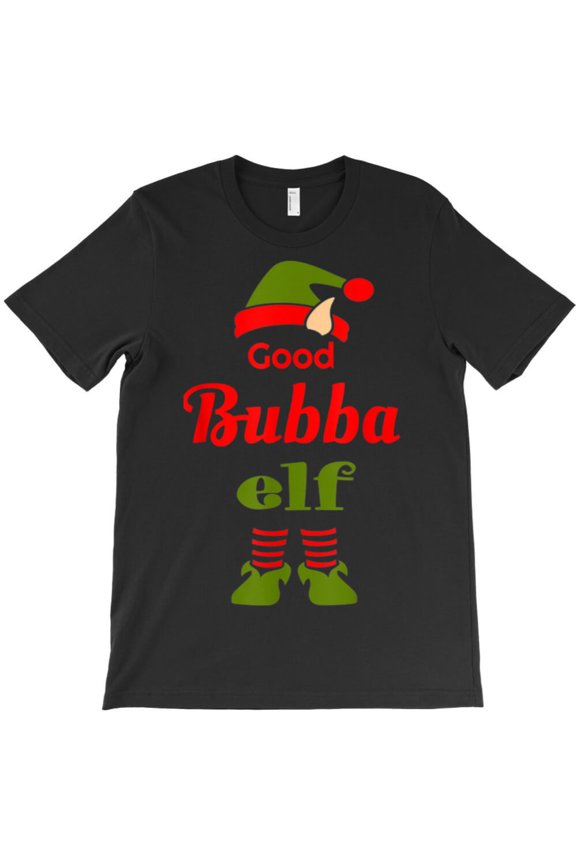Bubba Good Fairy Funny Christmas First Name Gift Holiday Graphic T-Shirt G5400, Up to 5XL
