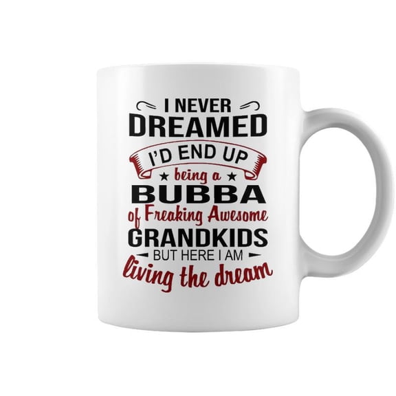 Bubba Grandpa Gift Bubba Of Freaking Awesome Grandkids Coffee Mugs