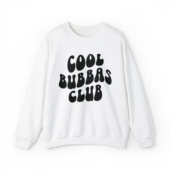 Bubba New Grandpa Fathers Day Grandfather Sweatshirt, Gifts, Crewneck