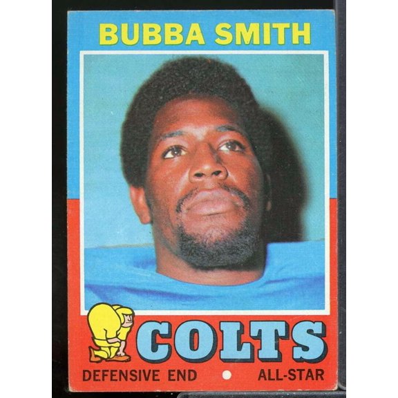 Bubba Smith Card 1971 Topps #53
