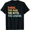 thumbnail image 1 of Bubba The Man Myth Legend Father’s day gift for Brother T-Shirt, 1 of 4