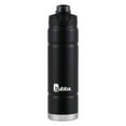 thumbnail image 1 of Bubba Trailblazer 24 oz Licorice and Silver Stainless Steel Water Bottle with Wide Mouth Lid, 1 of 6