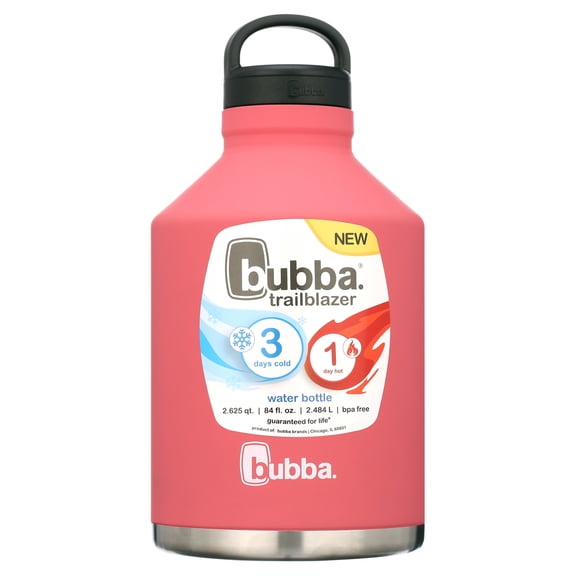 Bubba Trailblazer 84 oz Electric Berry Insulated Stainless Steel Water Bottle with Screw Cap