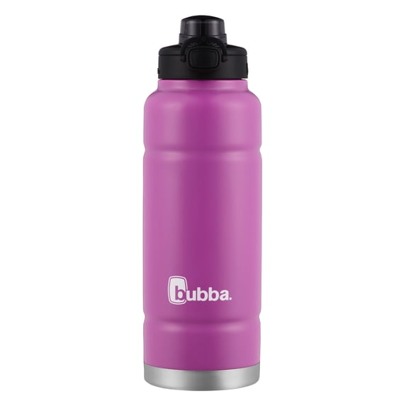 Bubba Trailblazer Insulated Stainless Steel Water Bottle with Push Button Lid, 40 Oz., Mixed Berry