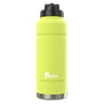thumbnail interactive-video image 1 of Bubba Trailblazer Insulated Stainless Steel Water Bottle with Straw Lid in Limelight, 40 oz., Rubberized, 1 of 6