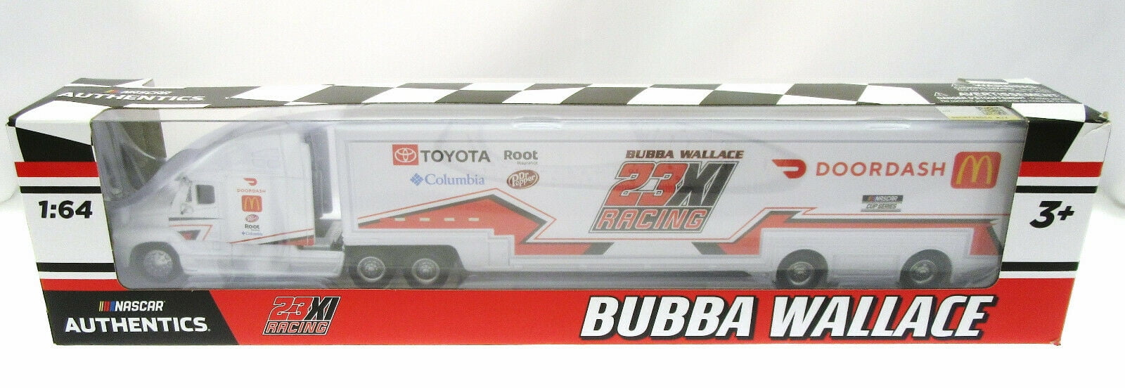 Bubba Wallace ~ McDonalds ~ Tractor Trailer ~ NASCAR ~ Die Cast 1:64 Scale