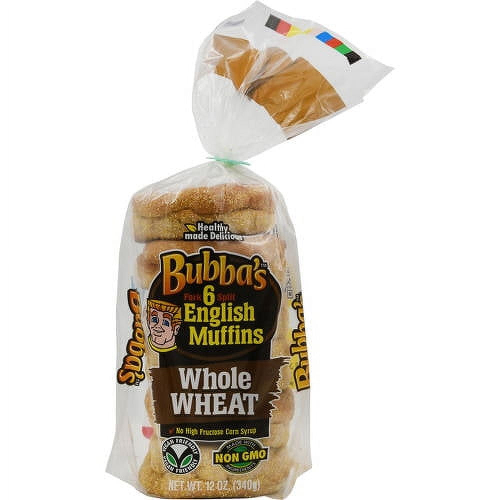 Bubbas Home Bubbas English Muffins, 6 ea
