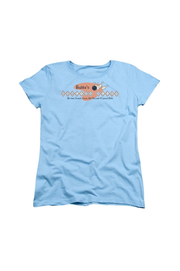 Bubba's Bowling Alley Logo Women's T-Shirt Tee