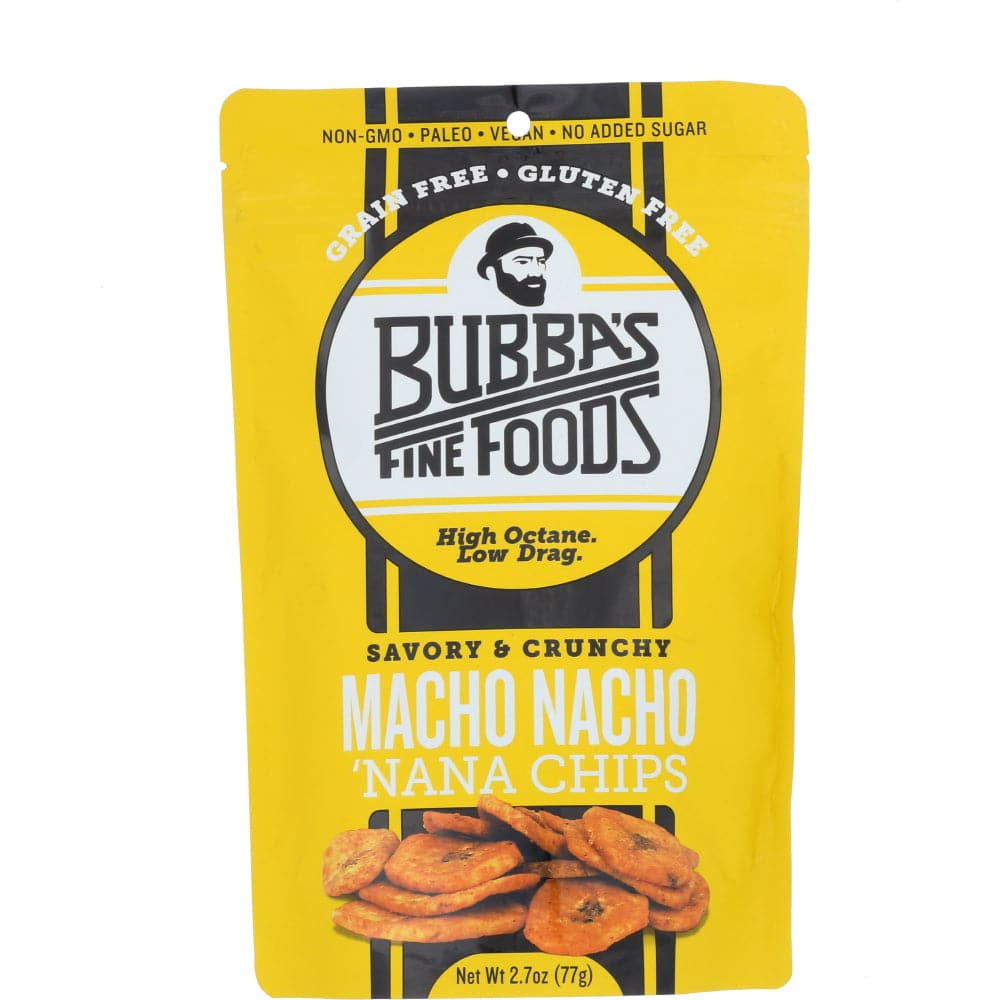 Bubba's Fine Foods Savory & Crunchy Macho Nacho 'Nana Chips