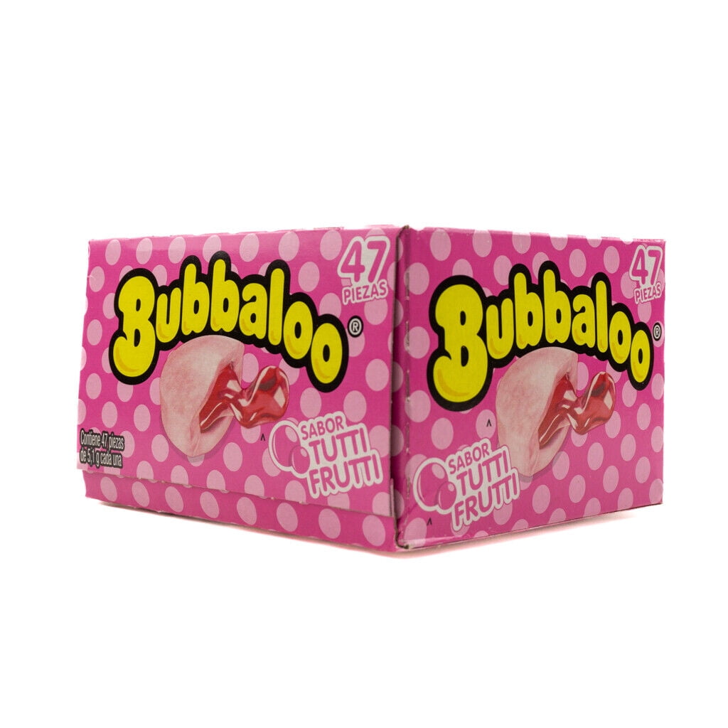 Bubbaloo's An All Time Mouthwatering-Favorite Chewing Bubblegum (Tutti ...