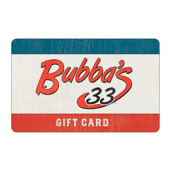Bubbas $25 eGift Card [Email Delivery]