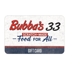 Bubbas $25 eGift Card [Email Delivery]