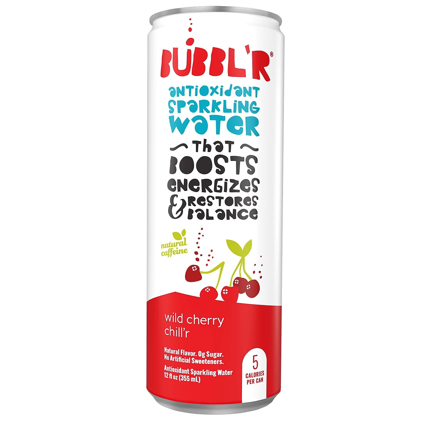 Bubbl'r Antioxidant Sparkling Water Cherry WIC39949