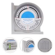 ETEREAUTY Multipurpose Angle Finder with High Precision Bubble Inclinometer and Iron Construction