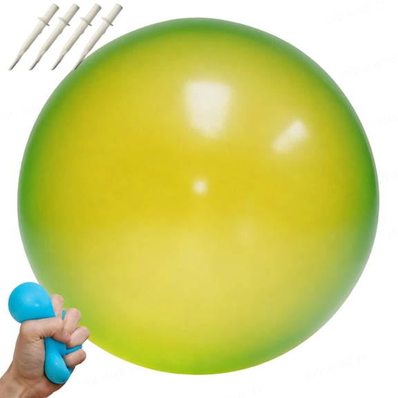 Bubble Ball Tear Resistant Super Bubble Ball Squishy Squeeze Toys for Kids Adults DIY Bubble Ball Squishy Sensory Stress Relief Soft Stretchy Fidget Toys for Home Office School,YE-M