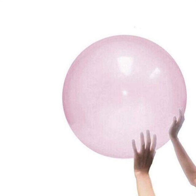 Bubble Ball Toy Giant Inflatable Water Ball Soft Rubber Ball Jelly