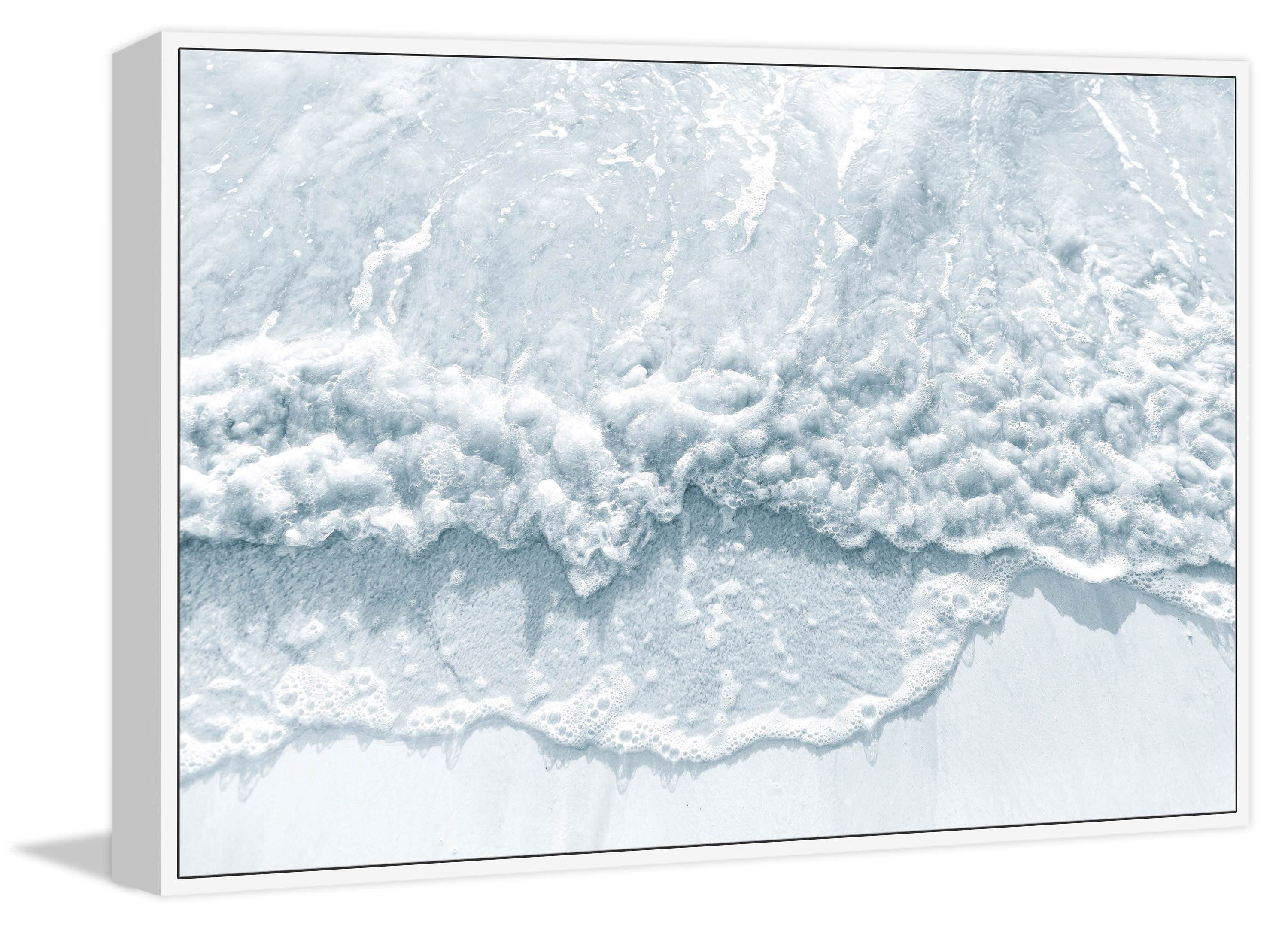 Bubble Bath Floater Framed Painting Print on Canvas