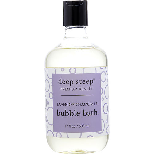 Bubble Bath, Lavender Chamomile, 17 fl oz (503 ml), Deep Steep