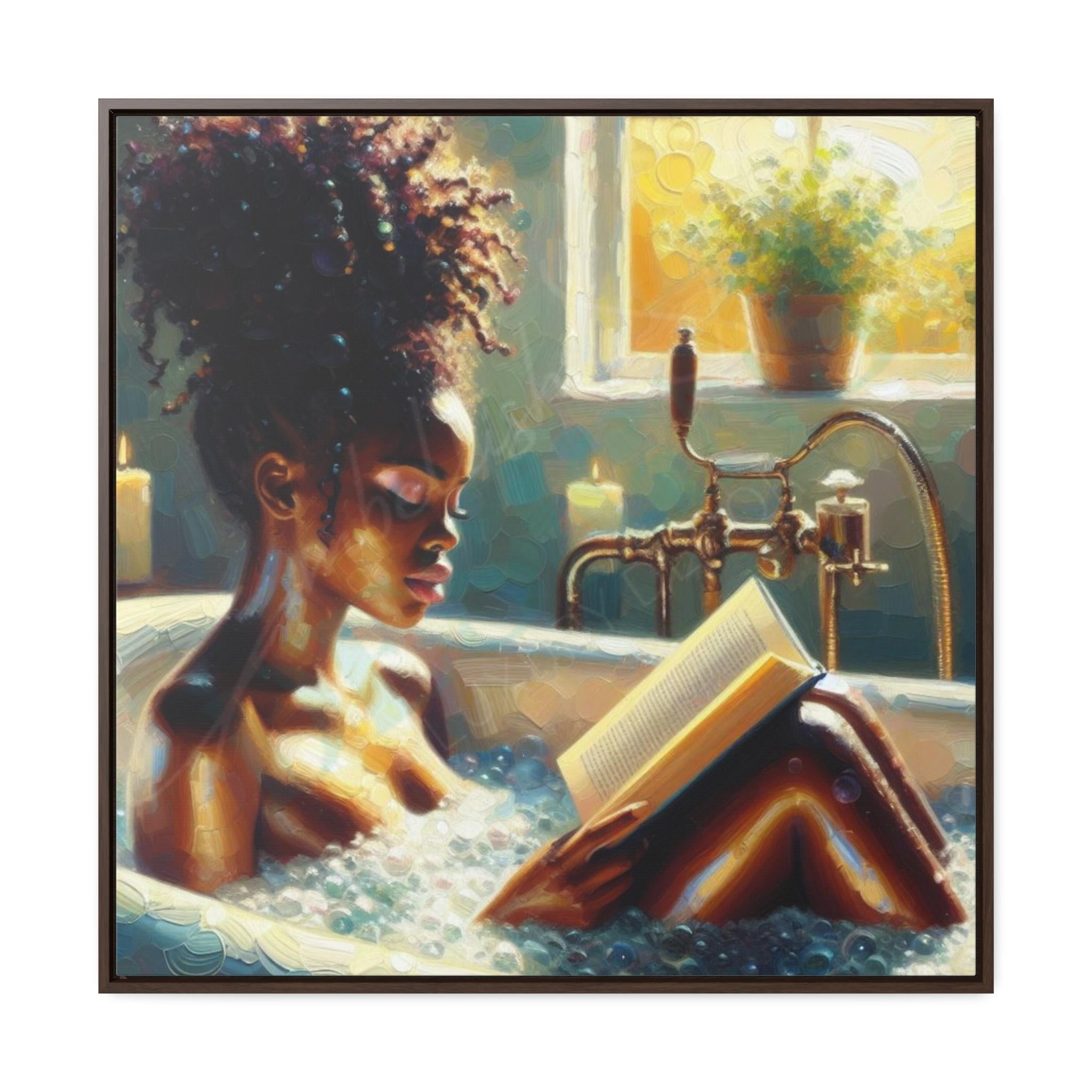 Bubble Bath - Bathroom Wall Art - Walmart.com