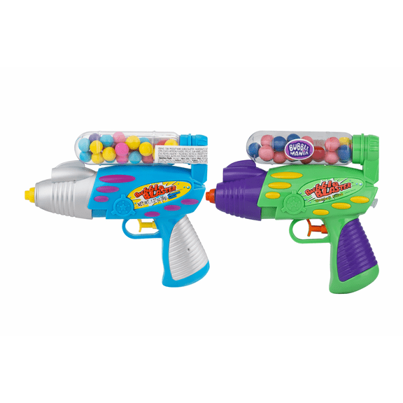 Bubble Blaster Toy Filled with Gumballs, 2-Pack