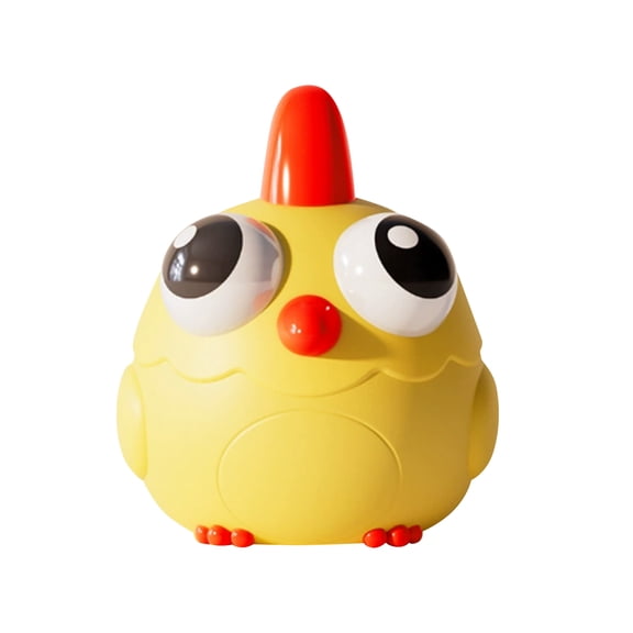 Bubble Blower Animal Squishy Fidget Toys for Adults, Silicone Tactile Gadget, Indoor Desktop Sensory Accessory Bunny Chicken Hippo Style 1 Pack