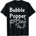 thumbnail image 1 of Bubble Blower Popper Matching Costume Parent Child T-Shirt men and women can wear,black,white,creative gift, 1 of 4
