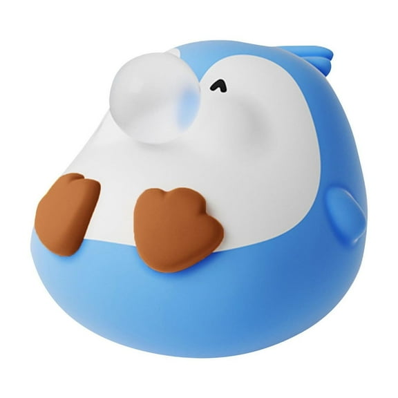 Bubble Blowing Animals Squishy Dolls - Cute Slow Rising Frog Sheep Giraffe Stress Relief Squeeze Doll, Fun Bubble Maker Decompression for Anxiety Relief