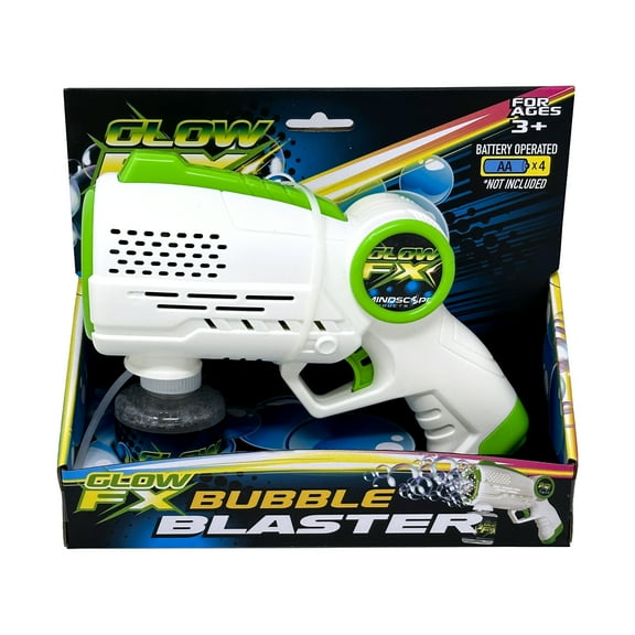 Bubble Bluster - with 1 Reusable Bubble Solution Bottle - Mindscope