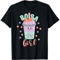 thumbnail image 1 of Bubble Boba Girl Tea T-Shirt, 1 of 3
