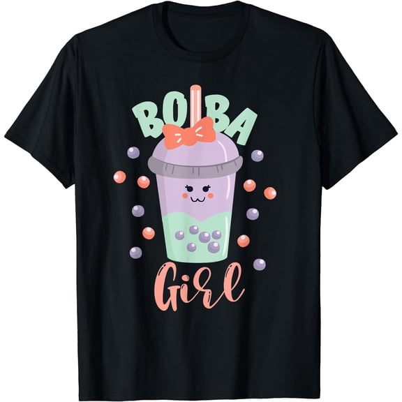 Bubble Boba Girl Tea T-Shirt
