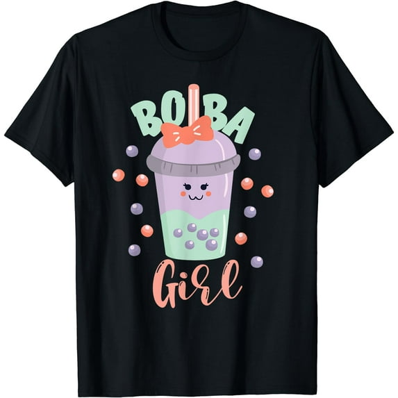 Bubble Boba Girl Tea T-Shirt
