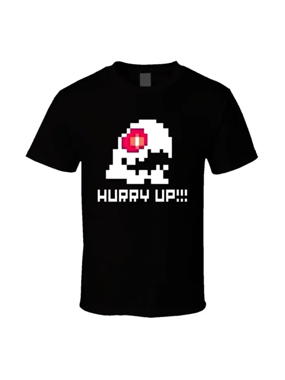 Bubble Bobble Hurry Up Funny Video Game T Shirt