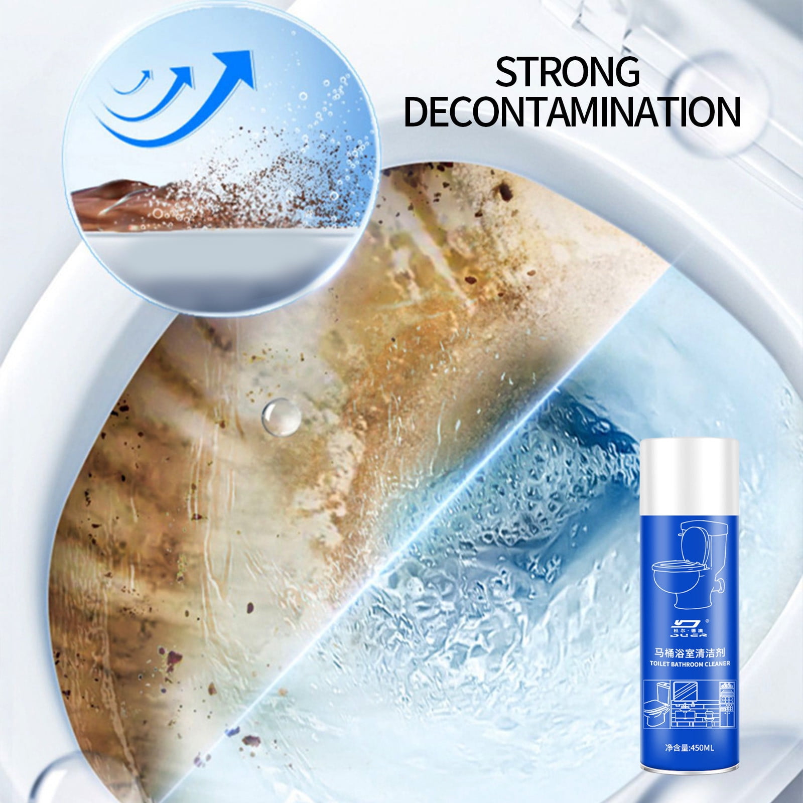 Bubble Cleaner，All Purpose Bubble Cleaner Kitchen Cleaning Spray, All