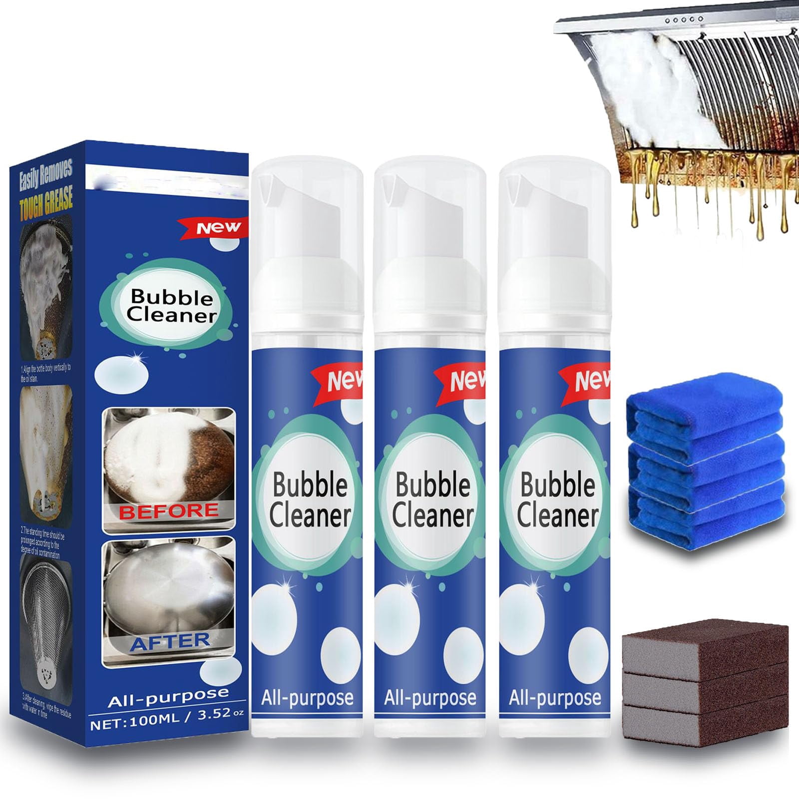 Rinse Free Bubble Cleanernull