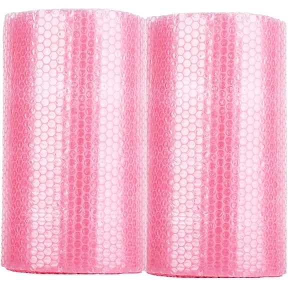 Bubble Cushioning Wrap Rolls 2-Pack, 12 Inch x 72 Feet 3/16" Air Bubble, Bubble Moving Wrap for Packing, Moving Supplies, Small business