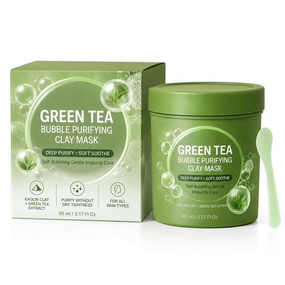 Bubble Deep-Cleansing Mask - Pore-Purifying Treatment for Blackhead Removal - Oxygenating Formula