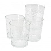 Bubble Double Old-Fashioned Glass Set - Clear - 4 Piece - Dishwasher Safe