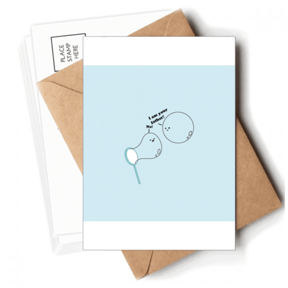 Bubble Game Blowing Art Deco Fashion Postcards Envelopes Blank Note Cards Mailing