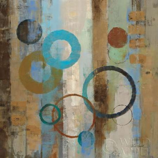 Bubble Graffiti I Canvas Art - Silvia Vassileva (24 x 24)