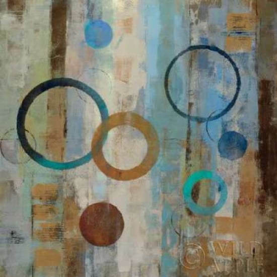 Bubble Graffiti II Canvas Art - Silvia Vassileva (24 x 24)