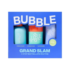 Bubble Grand Slam Skincare Set, 3 Step Bestsellers Routine