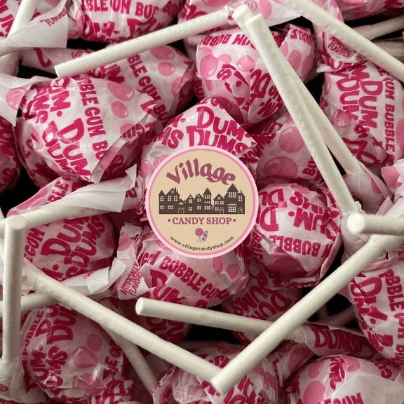Bubble Gum Dum Dums - 35 Count