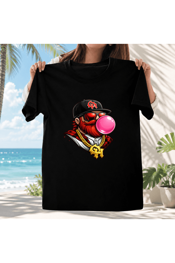 Bubble Gum Highlander Graphic Casual Lifestyle Trendy Retro Top Unisex T-ShirtPlus Size S–5XL Available