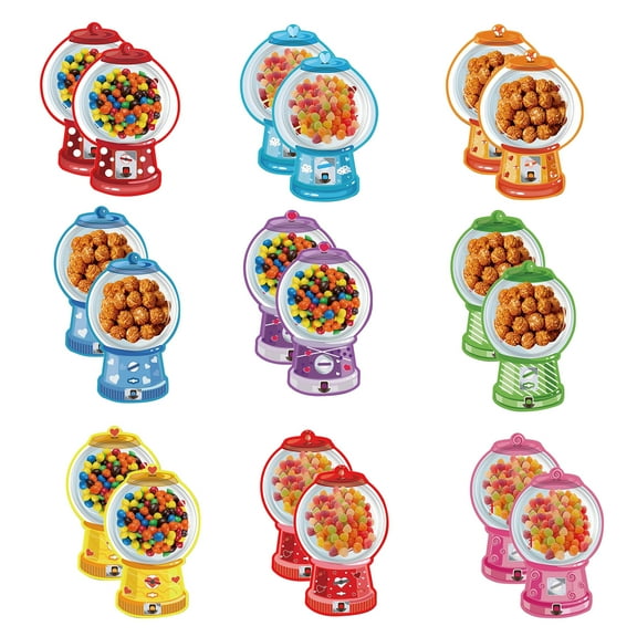 Valentines DIY Craft Candy Holder Plastic Domes Party Gift Set