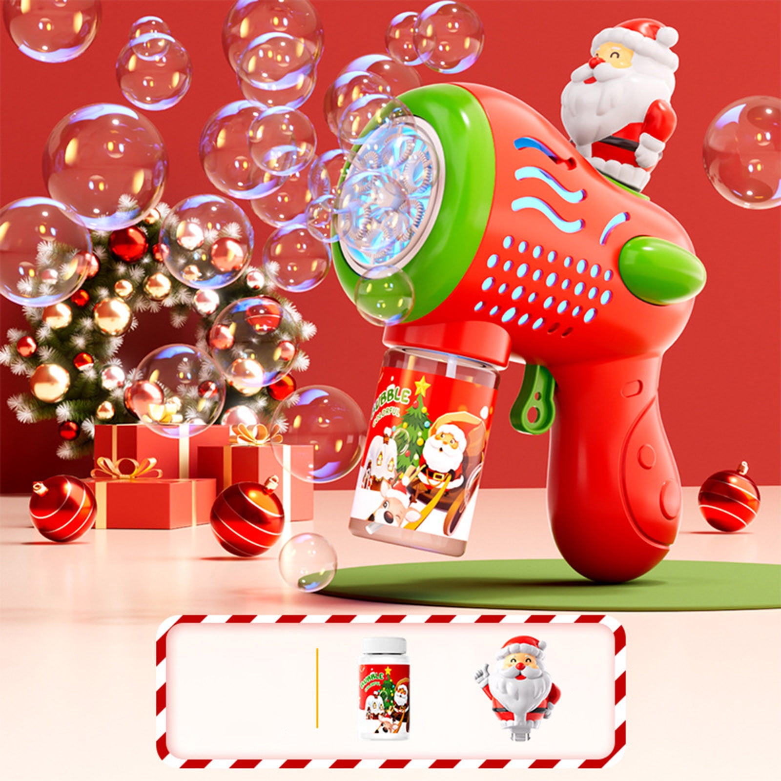 Bubble Gun for Kids,Light Up Bubble Machine for Toddlers,Automatic