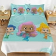 thumbnail image 1 of Bubble Guppies 3 Pieces Bedding Set Double Sided Printing Soft Comforter Sets Decor Bedroom Gifts With 1 Duvet Cover 2 Pillowcases, 1 of 8