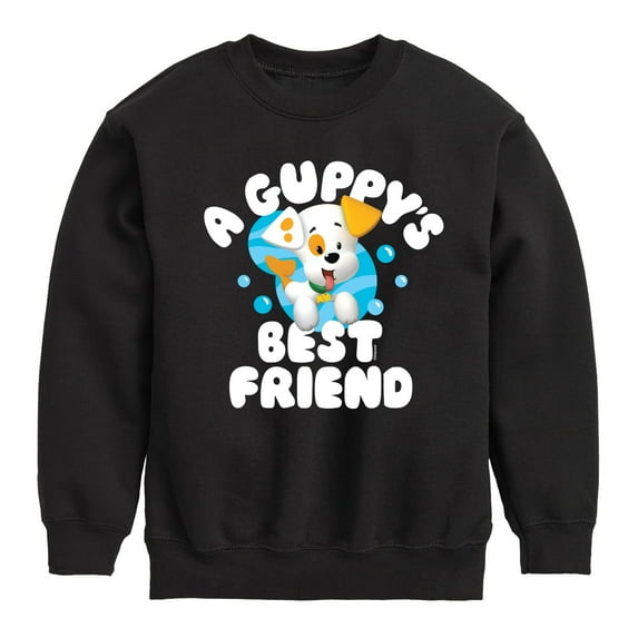 Bubble Guppies - A Guppy's Best Friend - Toddler And Youth Crewneck Fleece Sweatshirt