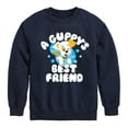 thumbnail image 1 of Bubble Guppies - A Guppy's Best Friend - Toddler And Youth Crewneck Fleece Sweatshirt, 1 of 5