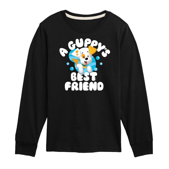 Bubble Guppies - A Guppy's Best Friend - Toddler And Youth Long Sleeve Graphic T-Shirt